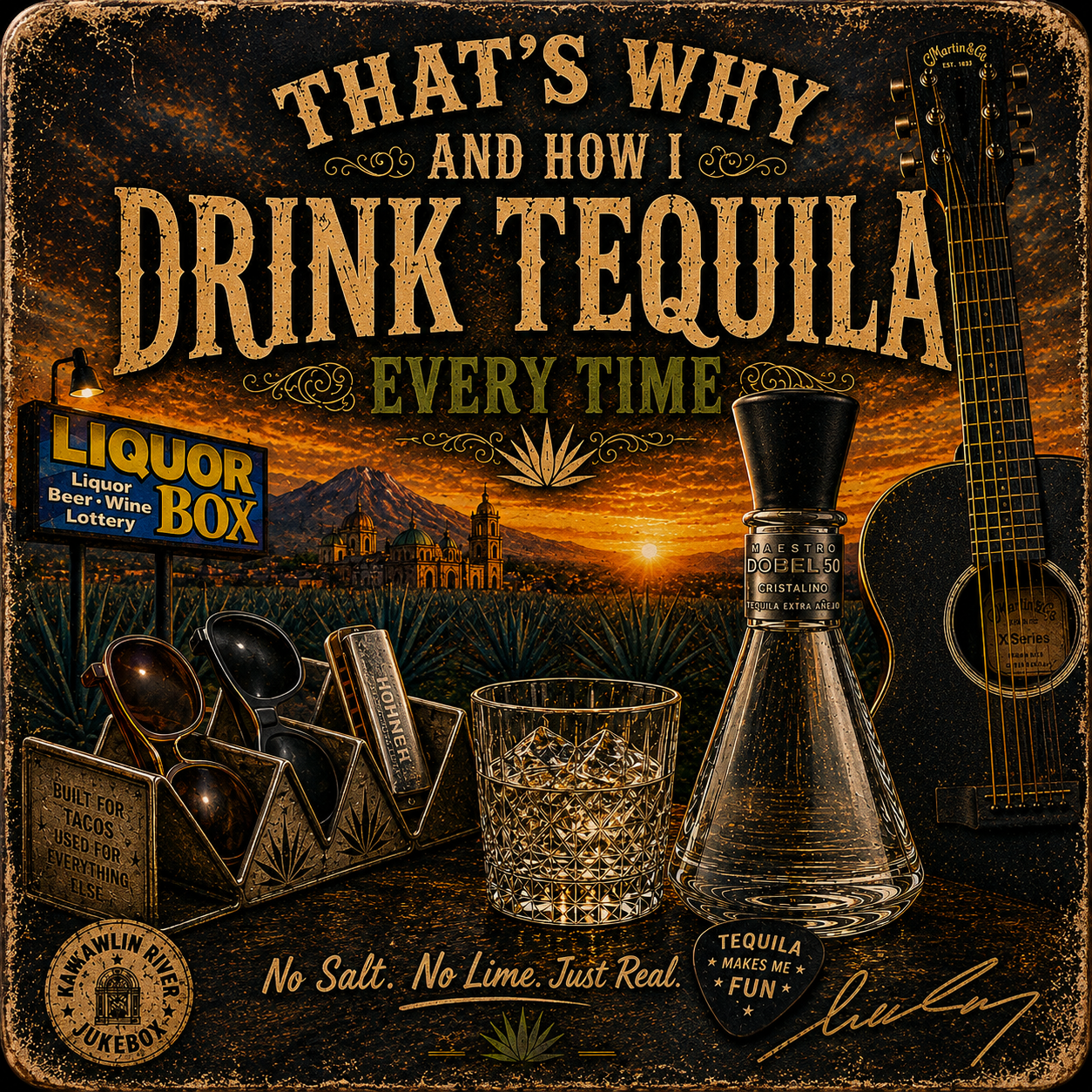 That's Why and How I Drink Tequila